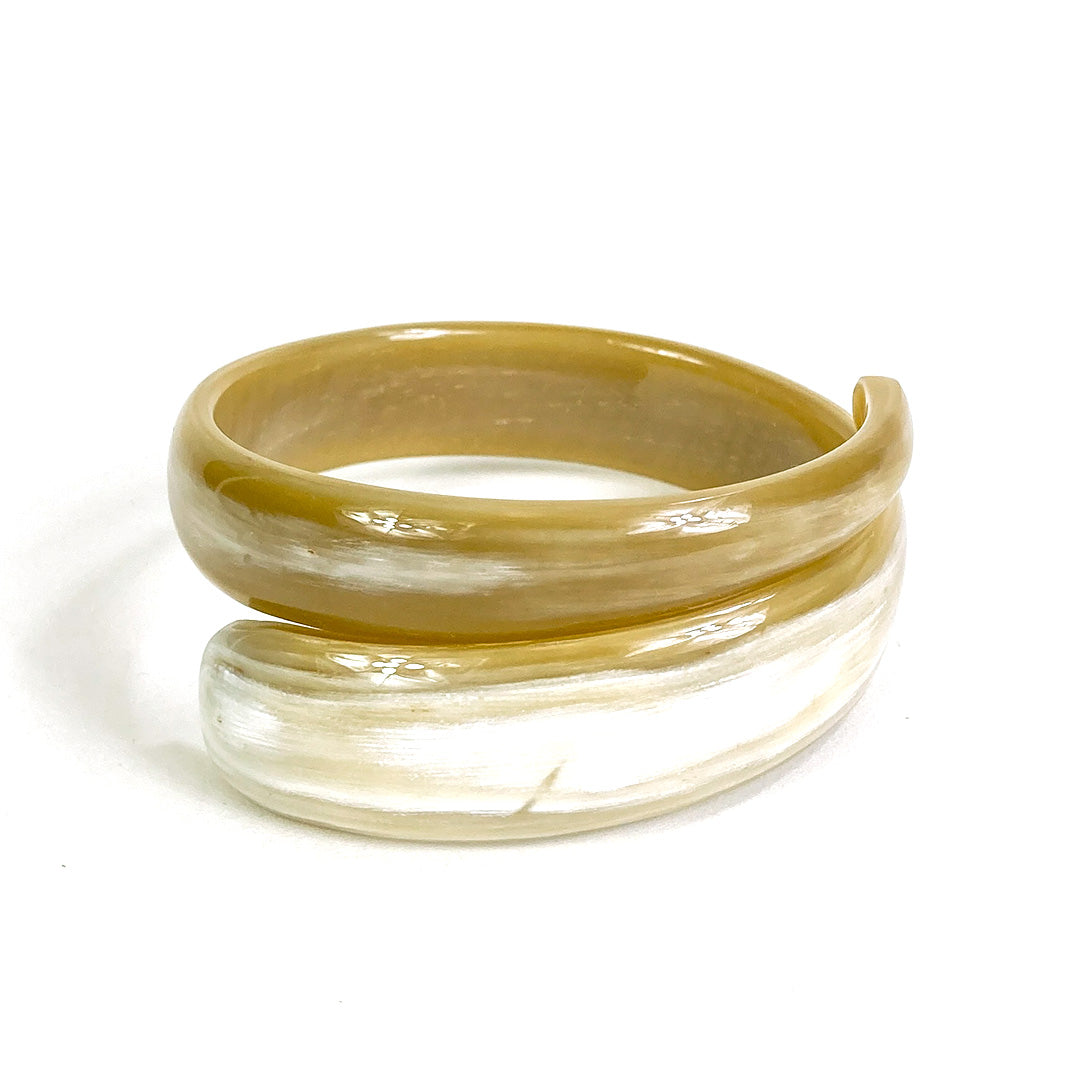 バングル バッファローホーン L’INDOCHINEUR ランドシヌール ブレスレット blond horn インポートアクセサリー ギフト 誕生日 プレゼント