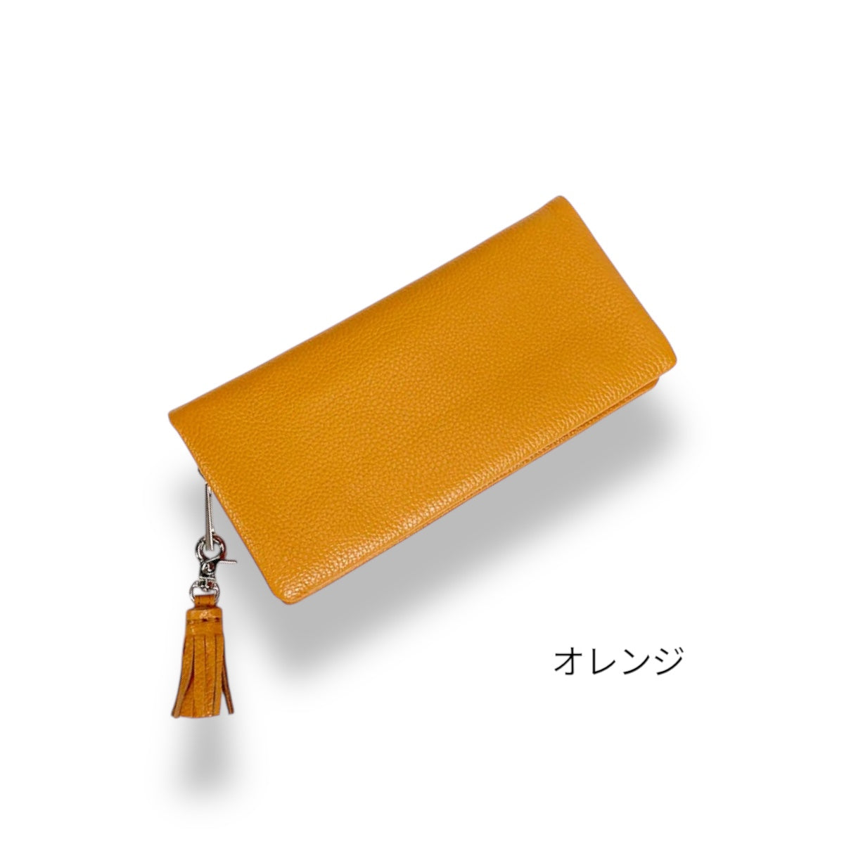 長財布 Beaure ビュレ レザー シンプル 人気 推し色 色映え ロングウォレット ラッキーカラー ラウンドファスナー 小銭入れ カードポケット タッセル付き