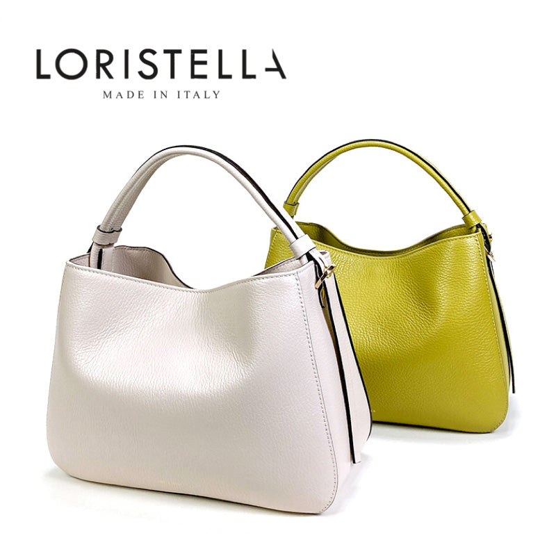 レザーバッグ ロリステッラ LORISTELLA 2527 ワンハンドル きれいめ 大人スタイル ショルダーストラップ イタリアブランド