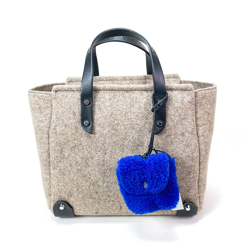 ムートン バッグチャーム AirPods case ロベルタガンドルフィ roberta gandolfi モコモコ アクセサリー