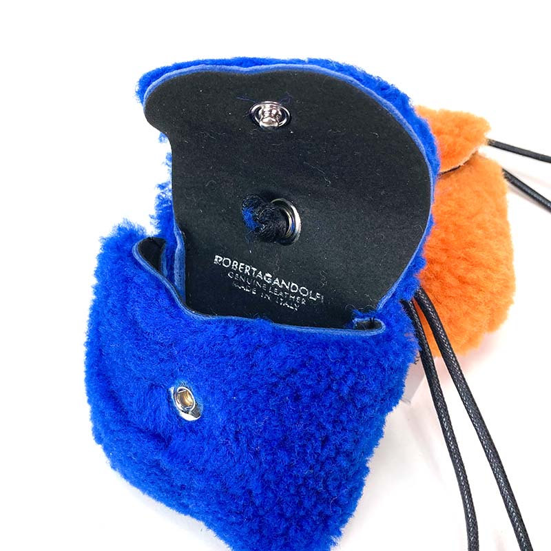 ムートン バッグチャーム AirPods case ロベルタガンドルフィ roberta gandolfi モコモコ アクセサリー