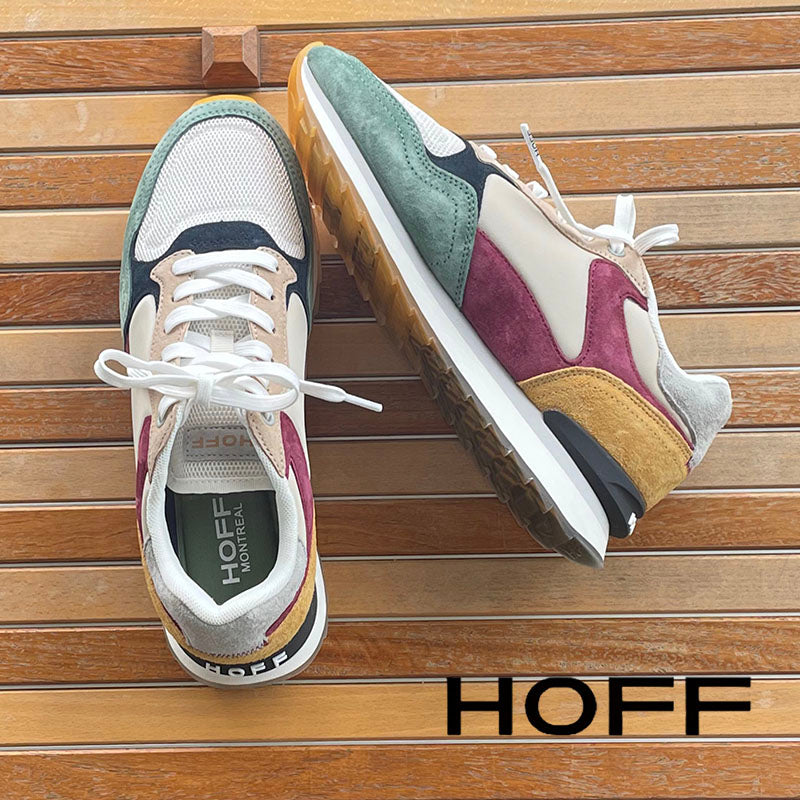 ホフ HOFF ローカットスニーカー レディース < MONTREAL> 異素材 & カラー コンビスニーカー スポーティー スペイン