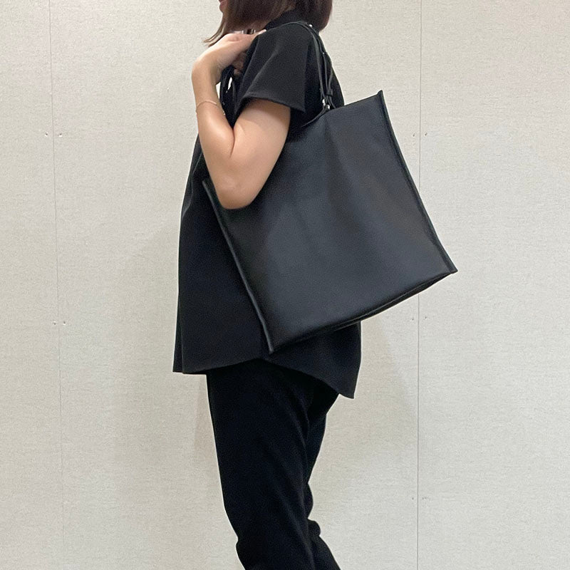 Beaure ビュレ b-24026 カウレザー シンプル 薄マチ A4サイズ トート