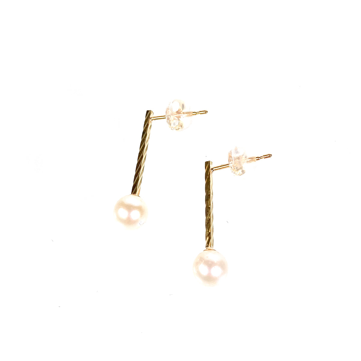 ピアス K18 パール レディース イヤージュエリー 淡水パール キレイめ 大人かわいい パールジュエリー