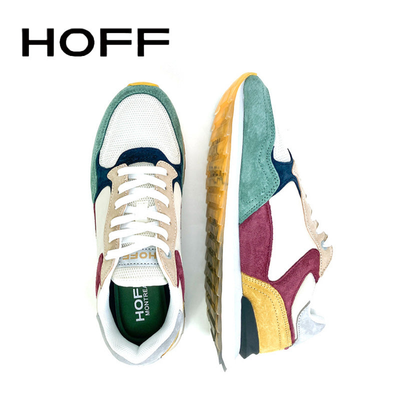 ホフ HOFF ローカットスニーカー レディース < MONTREAL> 異素材 & カラー コンビスニーカー スポーティー スペイン