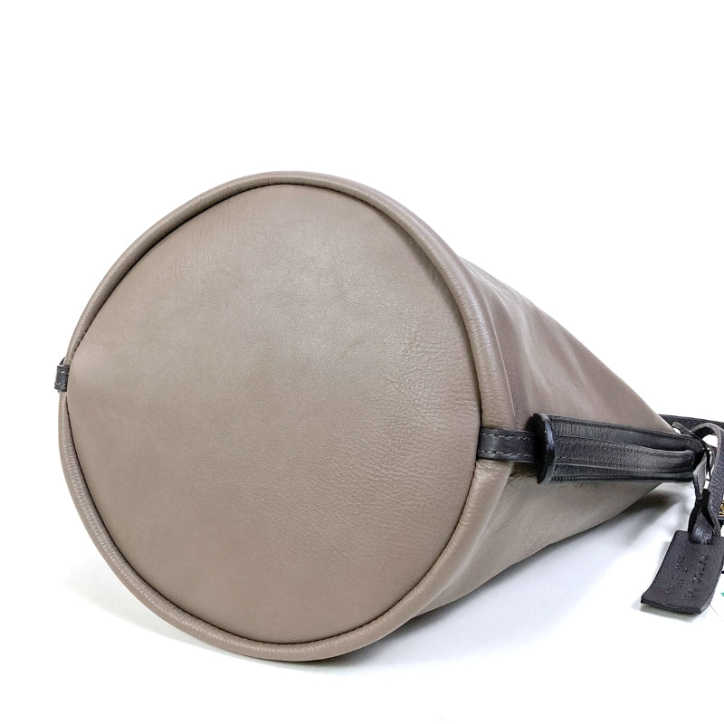 トートバッグ【正規品 】 Marco Masi マルコマージ レザー バケツ型 バイカラー ワンハンドル 3408