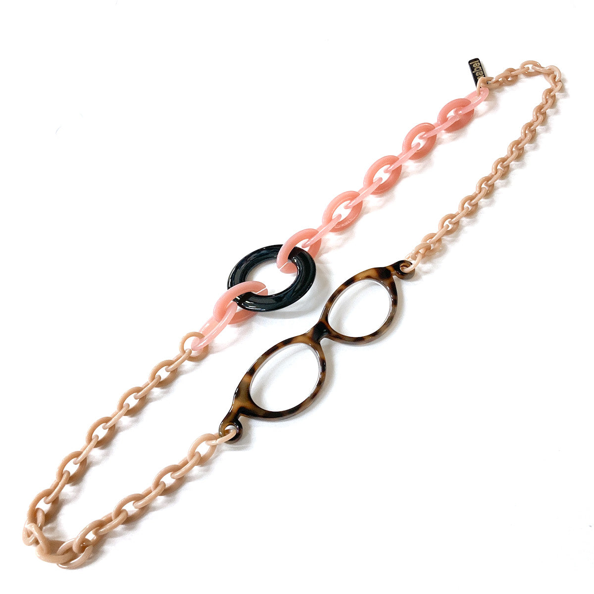 ルーペネックレス mabel マベル イタリア製 ルーペ付きネックレス おしゃれ 眼鏡 ネックレス グラスチェーン アクセサリー ルーペペンダント ギフト 誕生日 母の日 プレゼント 包装可能