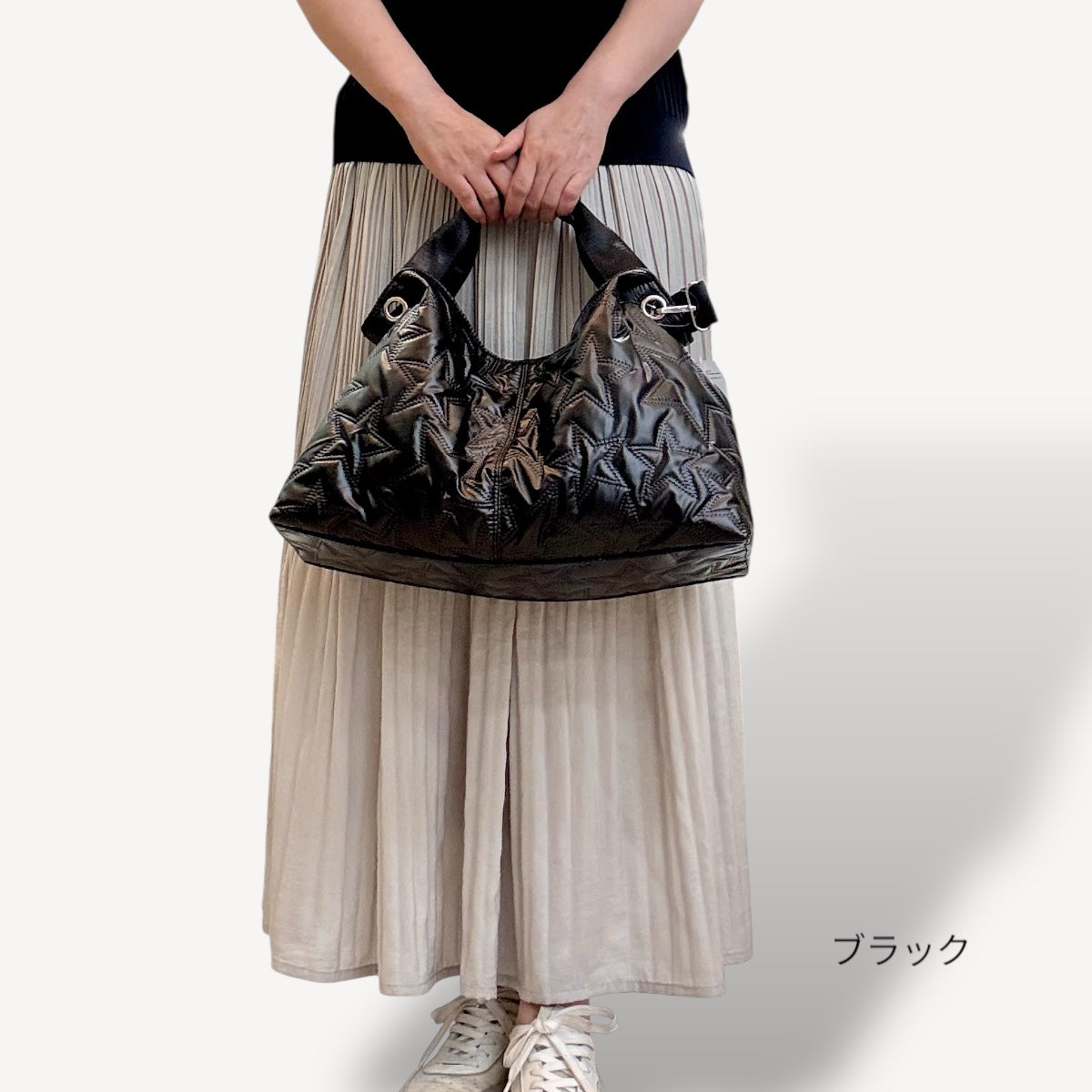 クーコ 軽量バッグ 斜めがけ 大人かわいい 手ぶらバッグ 収納力 星柄 人気バッグ 通勤通学 プレゼント ギフト