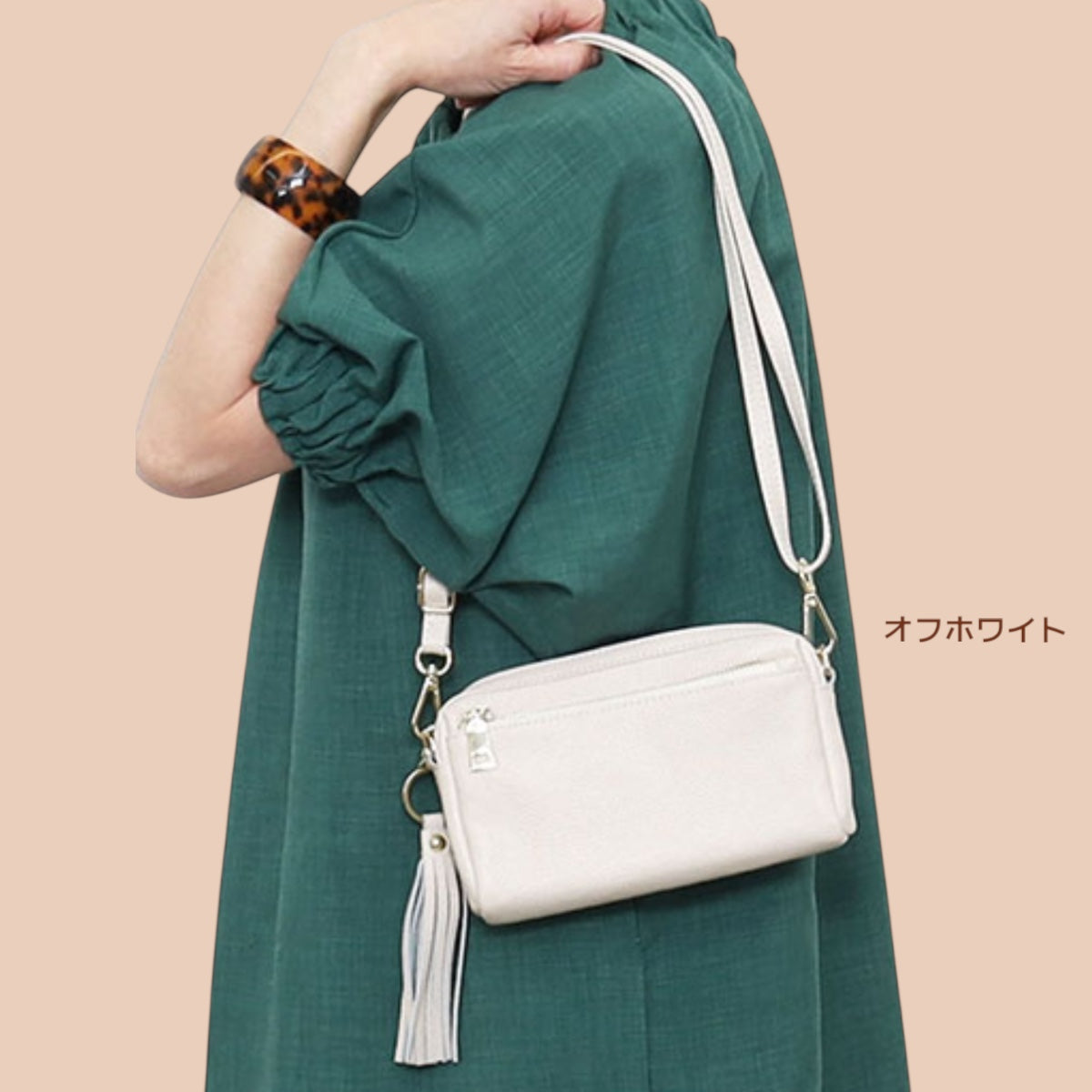 ショルダーバッグ 牛革 COOCO クーコ レディース ミニショルダー 手ぶらでお出かけバッグ 合わせやすい 赤色バッグ ギフト 大人かわいい