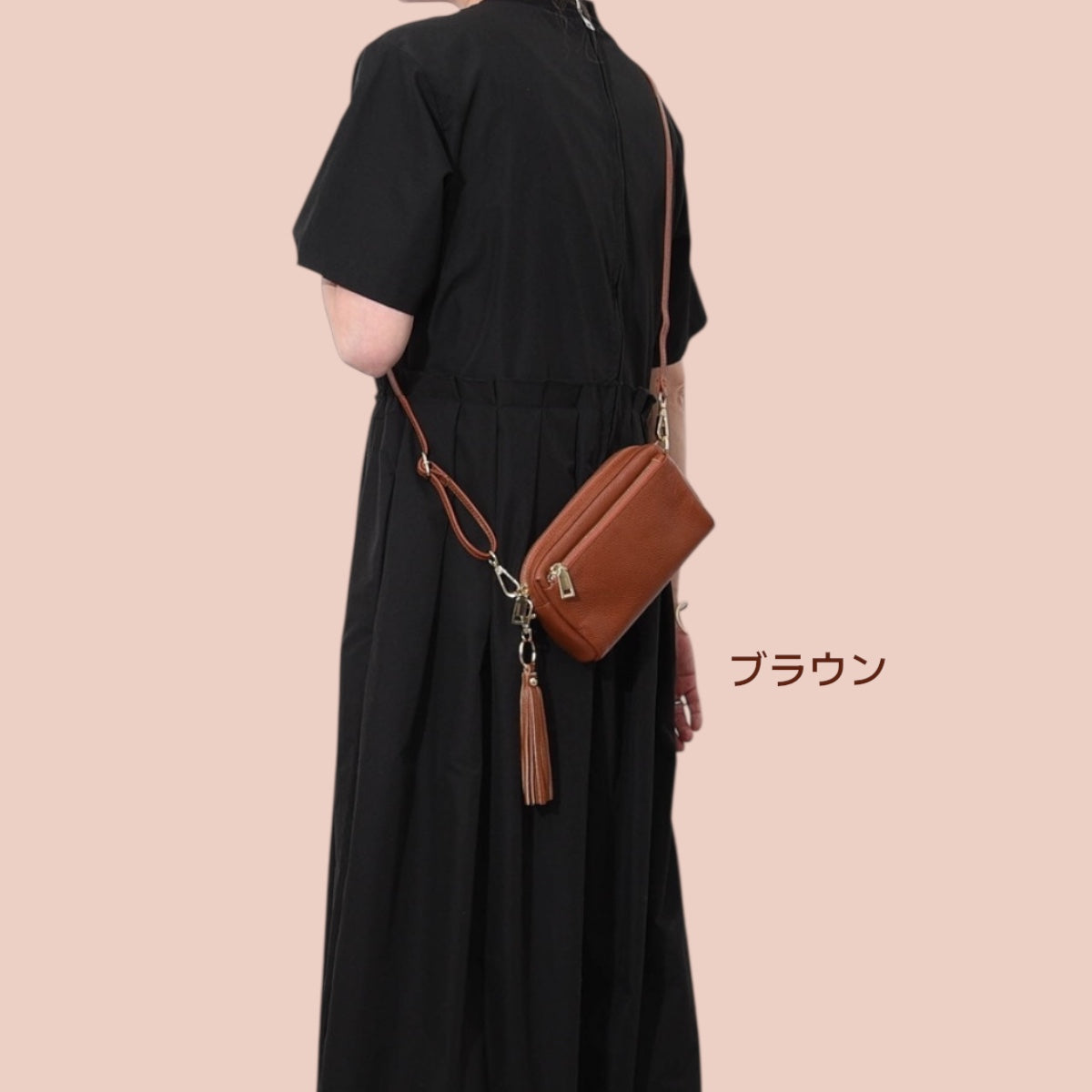 ショルダーバッグ 牛革 COOCO クーコ レディース ミニショルダー 手ぶらでお出かけバッグ 合わせやすい 赤色バッグ ギフト 大人かわいい