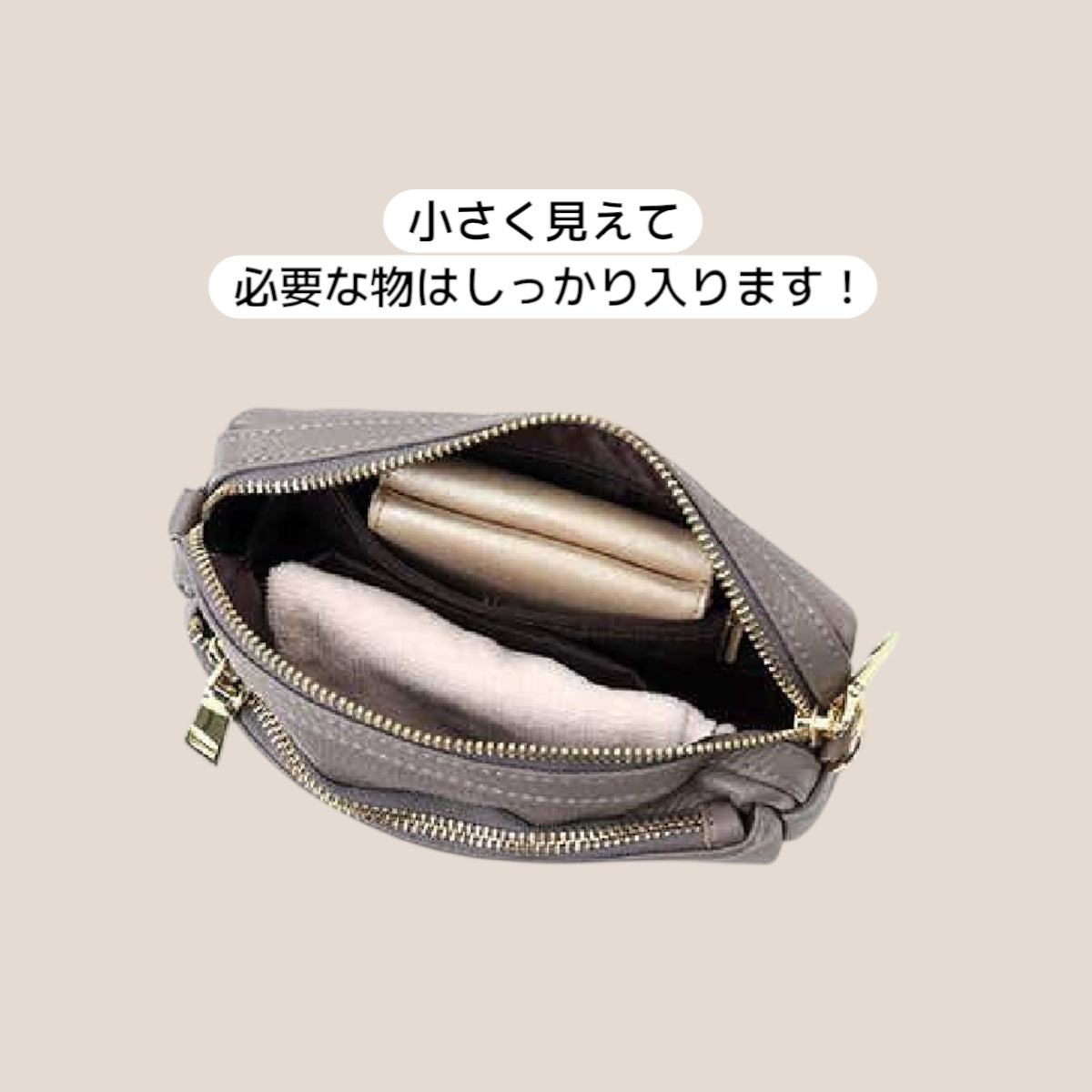 ショルダーバッグ 牛革 COOCO クーコ レディース ミニショルダー 手ぶらでお出かけバッグ 合わせやすい 赤色バッグ ギフト 大人かわいい