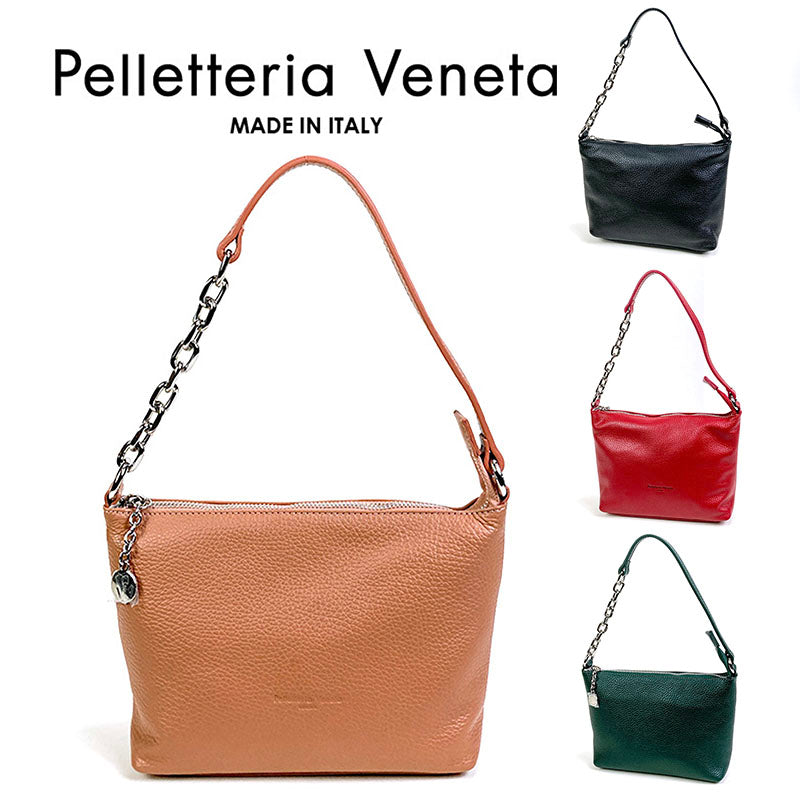 pelletteria veneta レザー ショルダー バッグ