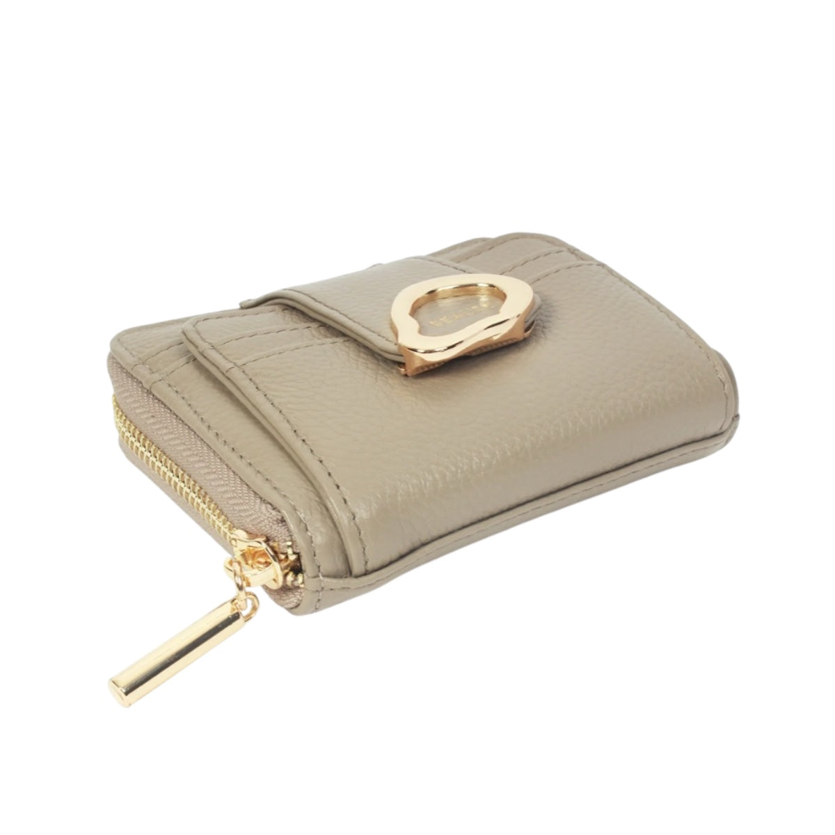 2つ折り財布 BEAURE ビュレ 人気カラー財布 レザーウォレット 牛革財布 カード収納多め財布 使い勝手の良い財布 上質レザー  シンプルウォレット