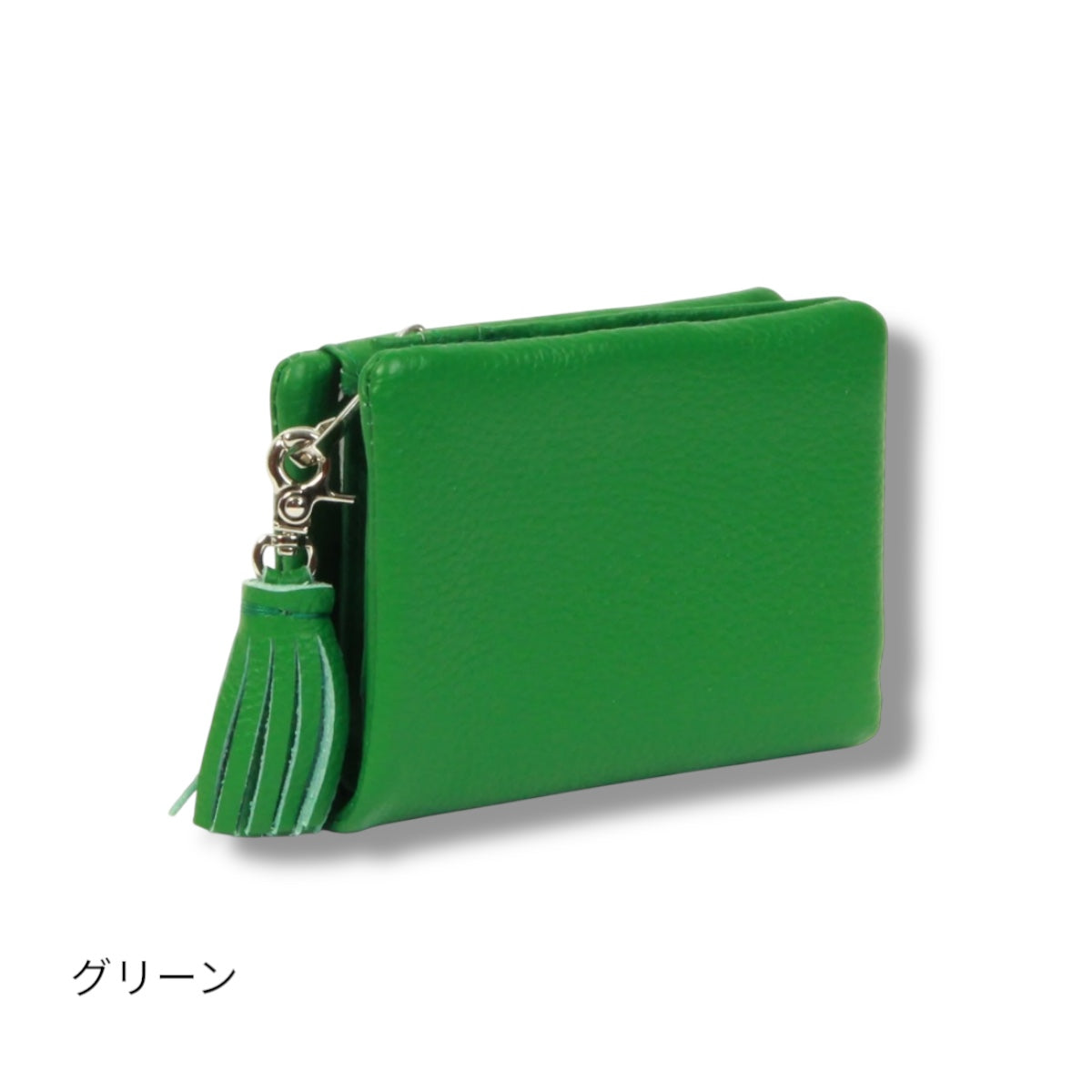 ミニ財布 小さめバッグ用 二つ折り Beaure  ビュレ タッセル付き カウレザー コンパクト ウォレット カードポケット 小銭入れ 通勤 通学 ギフト ビュレ 人気