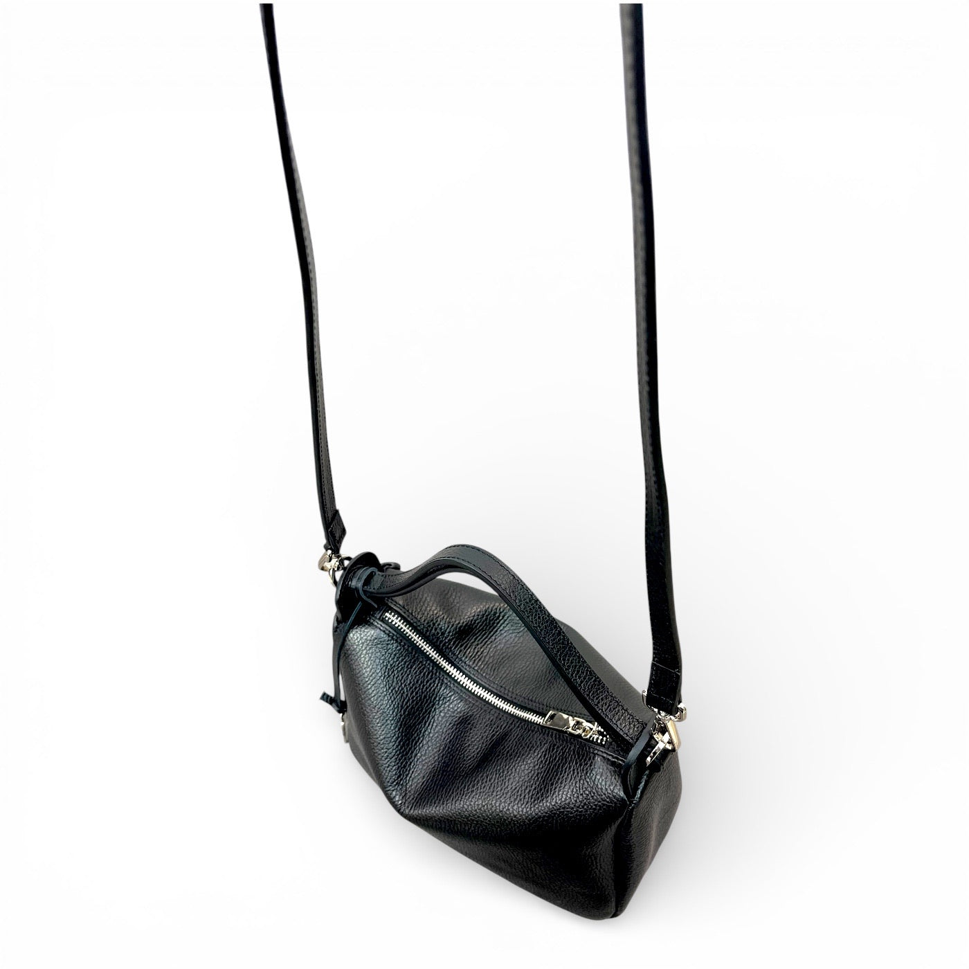 MARCO MASI レザーショルダー ブラック ショルダー付き 上から