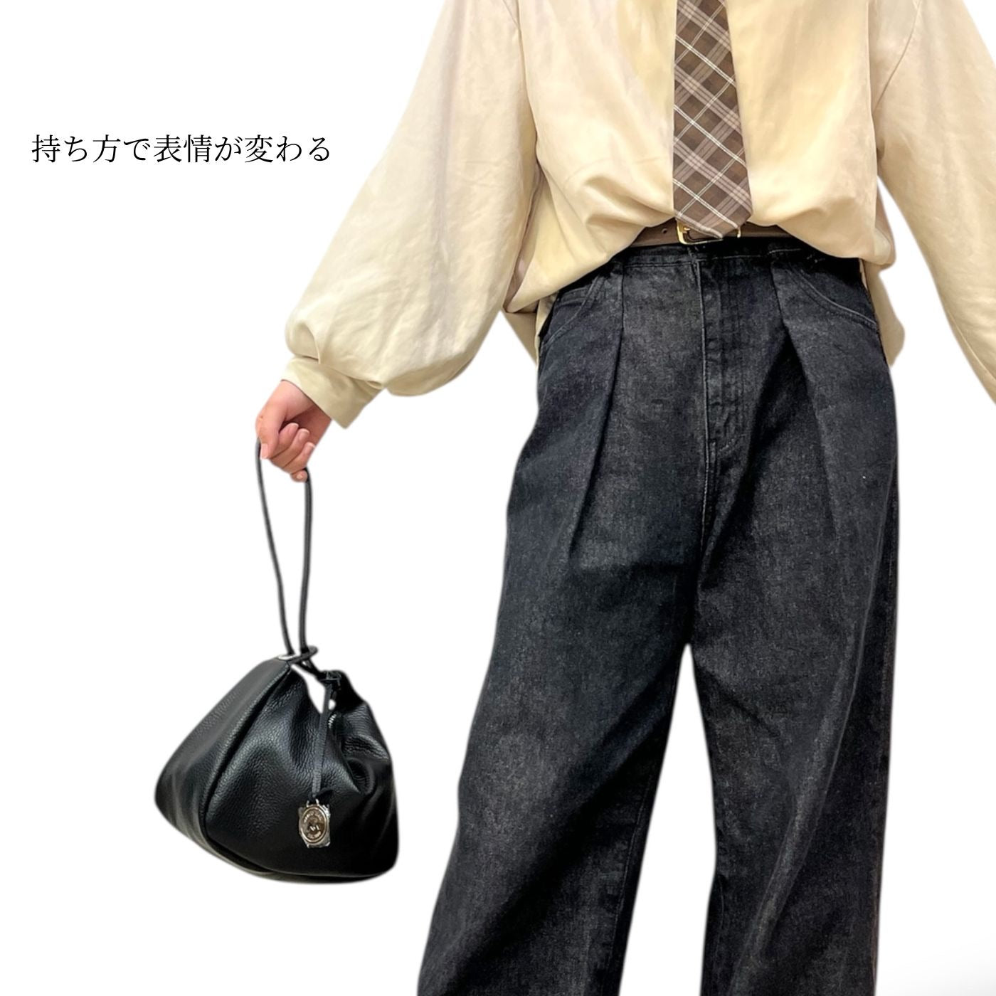 MARCO MASI レザーバッグ 変形手持ちスタイル