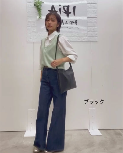 ショルダーバッグ 斜め掛け レディース レザーバッグ A4対応 シンプル 牛革 COOCO クーコ